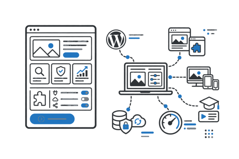 Sito web con WordPress