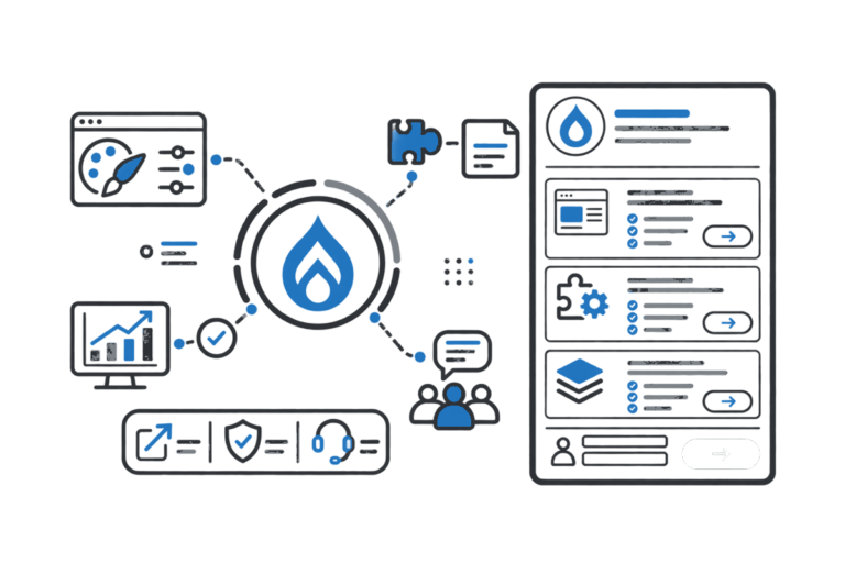 Sito web con Drupal