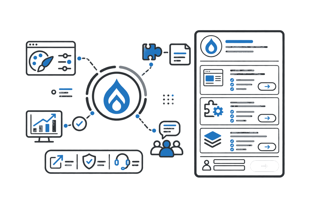 Sito web con Drupal