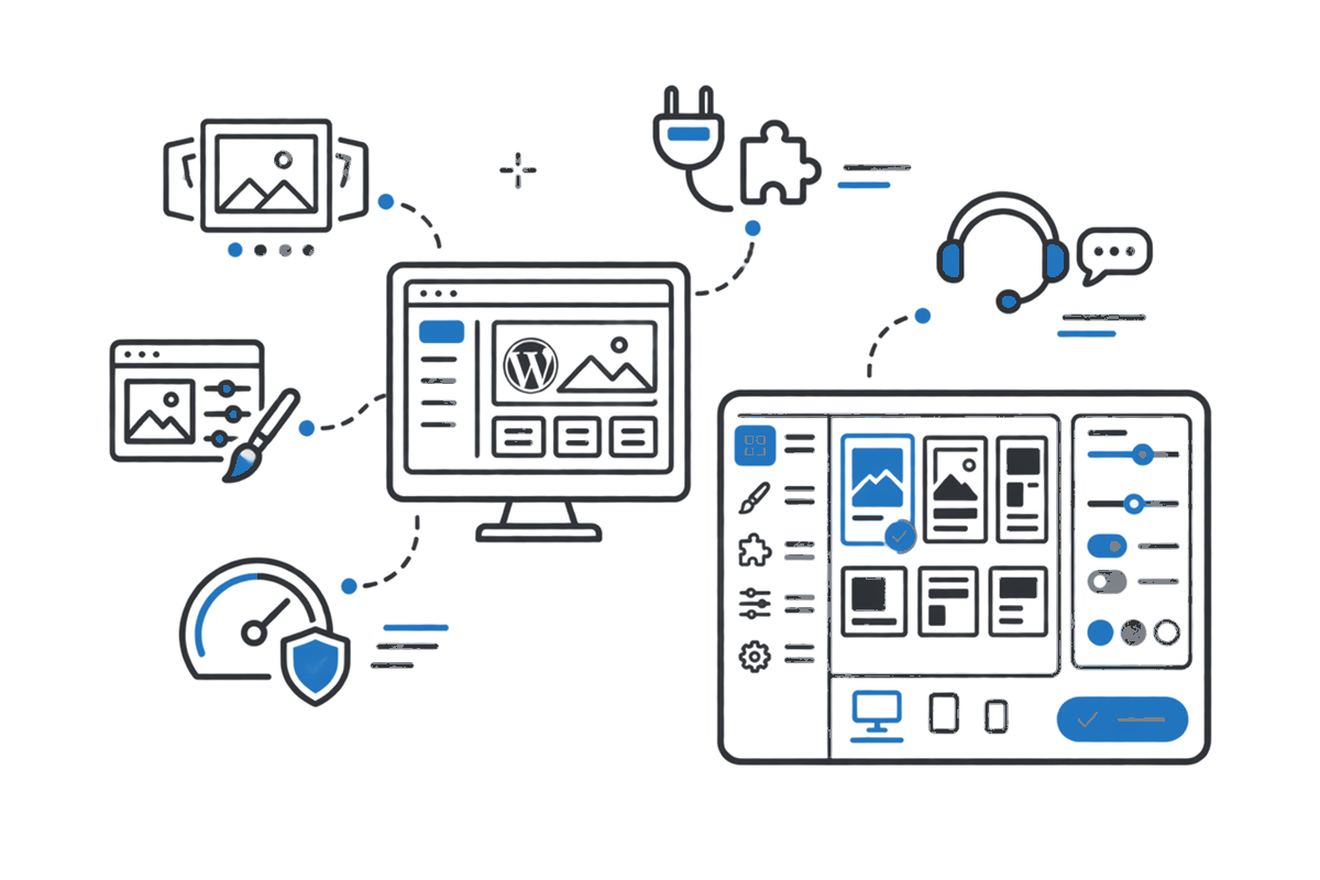 Sito web con WordPress