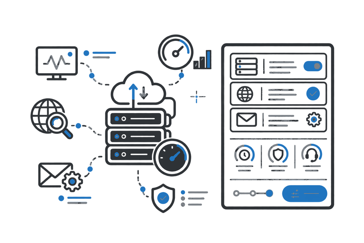 Web hosting, email e domini