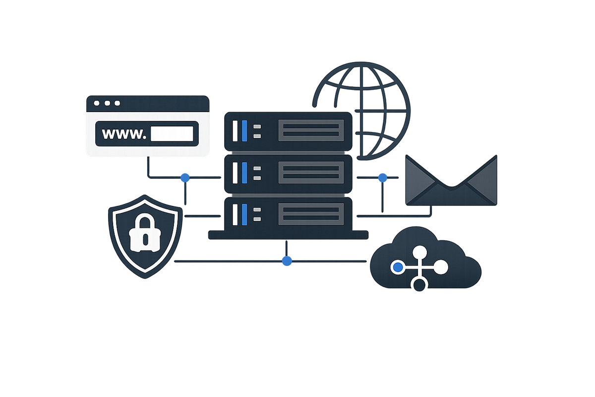 Web hosting, email e domini